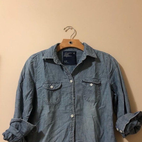 Denim button down shirt - Picture 2 of 2